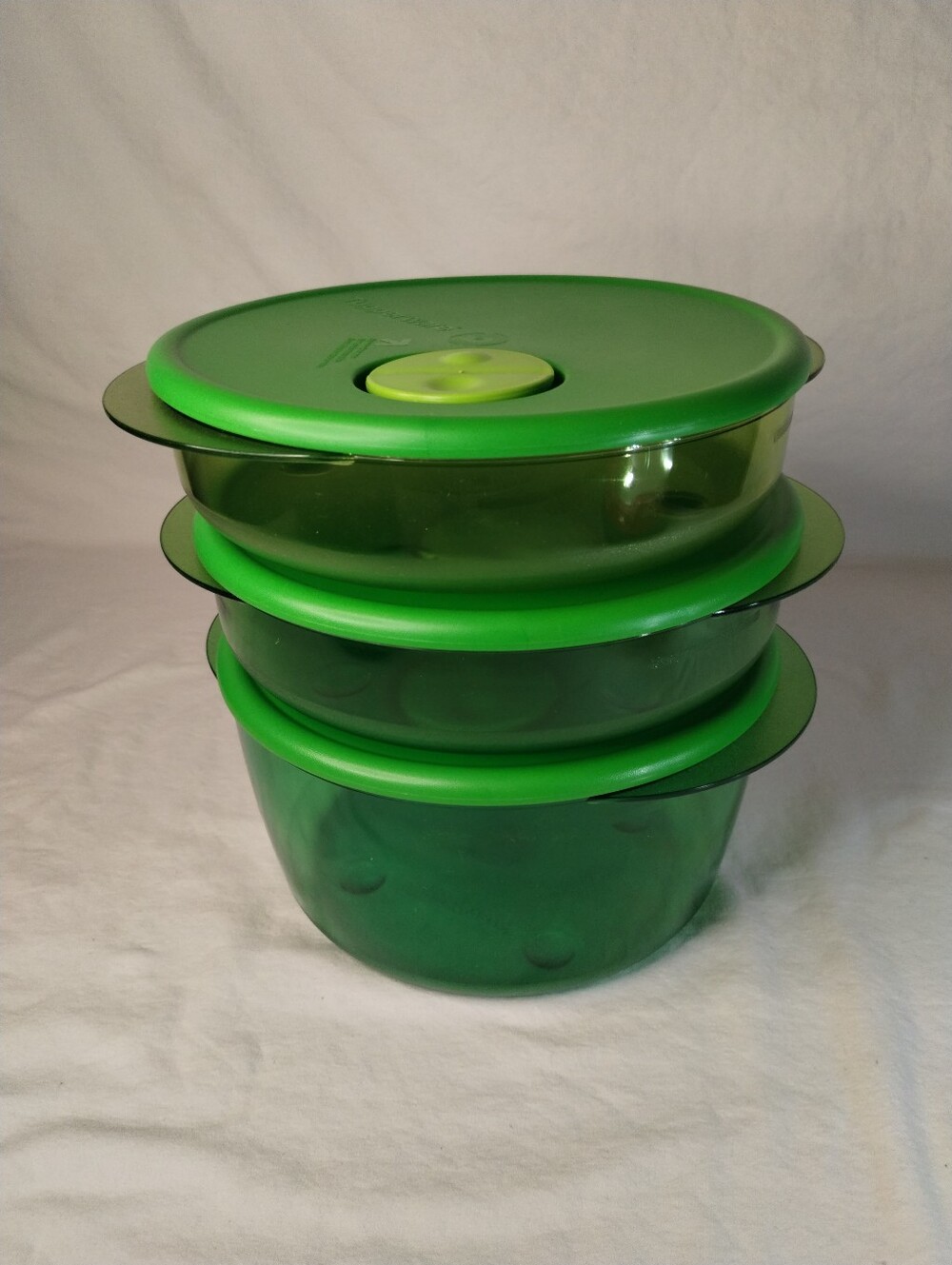 Tupperware Rock N Serve Containers - Set Of 3 NEW RETIRED STOCK